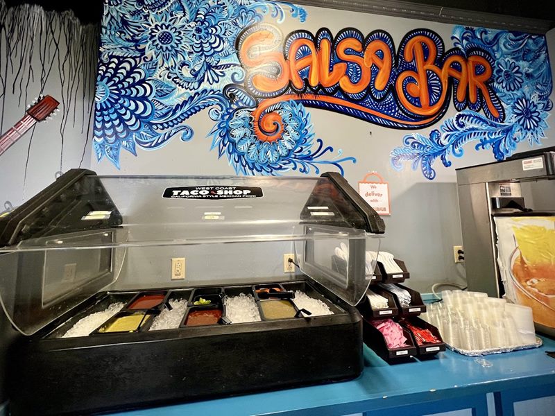 West Coast Taco Shop - BNA interior